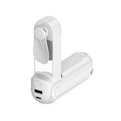 Elite 5-in-1 Multi-Functional Travel Tool – Fan, Power Bank, Torch & Mirror