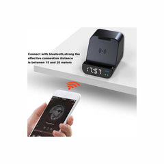 Wireless Powerbank, Speaker & Alarm Clock