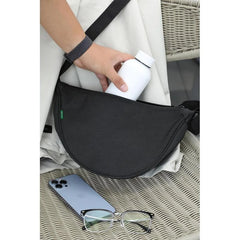 Stealth Half-Moon Executive Sling Bag – Recycled Urban Edition