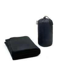 Executive Polar Fleece Travel Blanket with Sustainable Carry Pouch