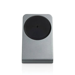 Executive 15W Magnetic Wireless Charging Stand – Recycled Aluminum Edition (Grey)