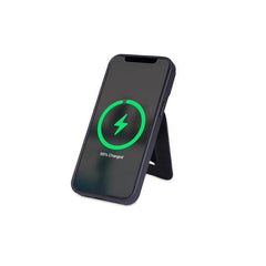 Executive 3-in-1 Magnetic Charging Station & Card Wallet – Stealth Black