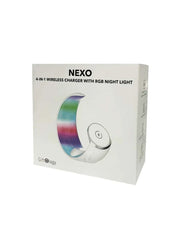 Executive 4-in-1 Magnetic Charging Station with Ambient Mood Lighting