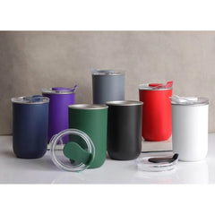 Executive Double-Wall Travel Mug – 300ml Forest Green