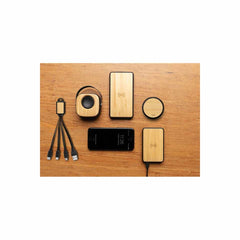 Bamboo Wireless Charger (Anti-microbial) ITWC 241 QS-DT1207