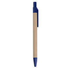 Executive B6 Eco-Neutral Notepad & Sugarcane Paper Pen Set – Navy Blue