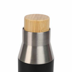 QUENCH - Vaccum Bottle with Bamboo Lid