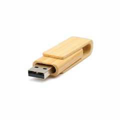 Stylish Wooden Swivel USB Flash Drive