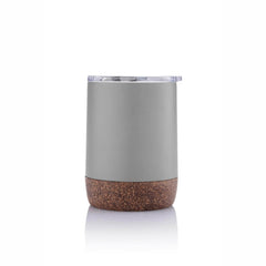 Hans Larsen Vacuum Mug With Cork Base - Grey