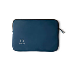 Executive Nubuck Laptop Sleeve – 15” Water-Repellent Edition (Navy)
