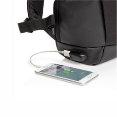 USB Laptop Backpack - Black