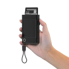 Executive 5,000mAh 3-in-1 Card Wallet & Powerbank – Stealth Black