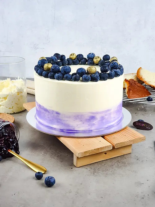 Vanilla Blueberry Cake