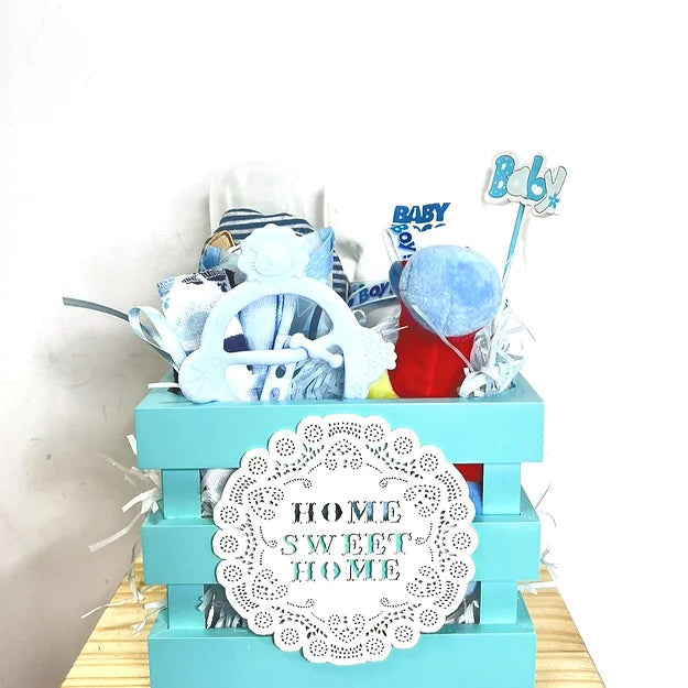 Gift Wooden Box for Baby Boy