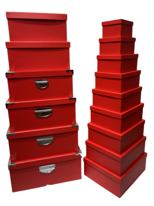 NX Gift Box Set of 15 with Metal Red & Blue