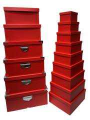 NX Gift Box Set of 15 with Metal Red & Blue
