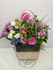 Flowering Fresh Mixed Flowers in a Bag