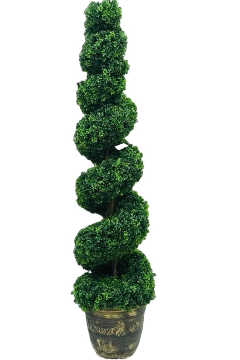 Artf Spiral Topiary  Plant 180cm /6ft