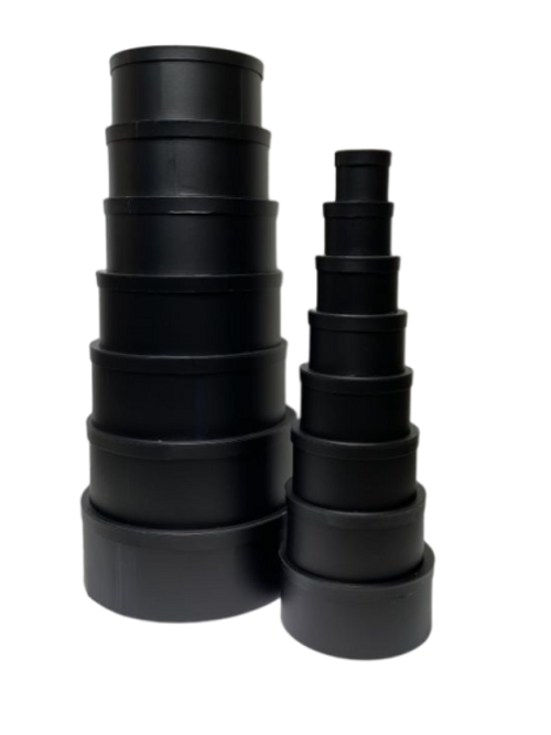 Round Plain Box BWK