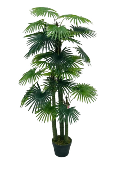Decorative Artificial Fan Palm 130cm