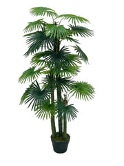 Decorative Artificial Fan Palm 130cm