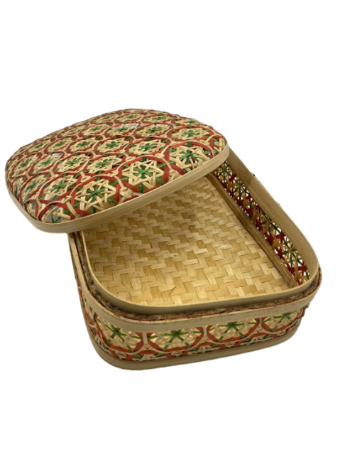 Rattan Storage Basket Hand Woven
