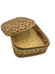 Rattan Storage Basket Hand Woven