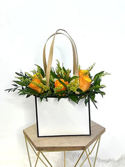 Lovely Orange Flowers in a Bag