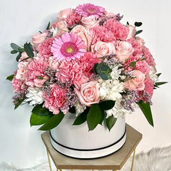 Enchanting Fresh Pink Flower Arrangement