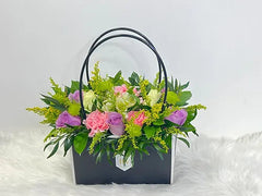 Mixed Flowers in a  Bag