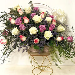 Elegant Arrangement of Mix Flowers