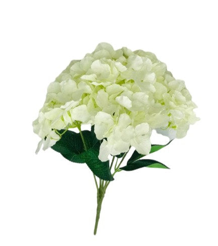 Artf Hydrangea White x 3pcs