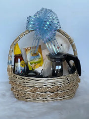 Tea pot Set in a Basket