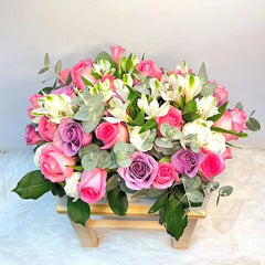 Purple & Pink Arrangement