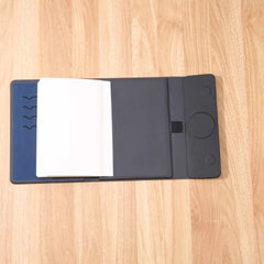 Executive 10,000mAh Magnetic Wireless Powerbank Portfolio – Navy Edition