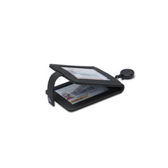 Executive Recycled PU ID Holder with Integrated Retractable Reel – Stealth Black