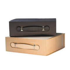 Large Premium Executive Gift Box with PU Leather Handle