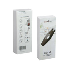 BOTTO - Giftology 5-in-1 Multi-functional Bottle Opener - Black