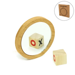 Bamboo Pocket Mirrors – Round-Shaped, Lightweight & Portable