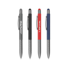 Stylus Metal Pens with Textured Grip