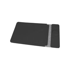 CAMDEN - Giftology 14" Felt Laptop Sleeve With 15W Magnetic Charger - Black