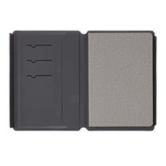 LENZEN - CHANGE ZERO Sustainable Gift Set with Refillable Notebook, Pen & USB Keychain - Grey
