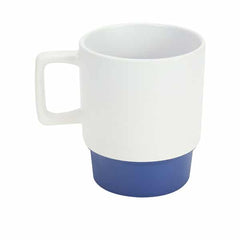 Ceramic Mugs with Bottom Clay in 12 Oz, Matte Finish