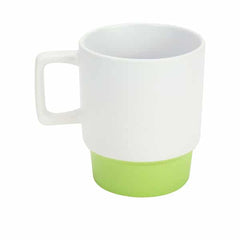 Ceramic Mugs with Bottom Clay in 12 Oz, Matte Finish