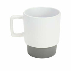 Ceramic Mugs with Bottom Clay in 12 Oz, Matte Finish