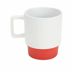 Ceramic Mugs with Bottom Clay in 12 Oz, Matte Finish