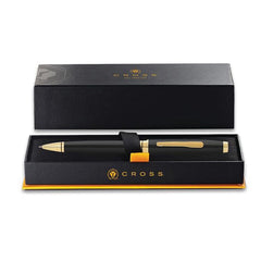 Cross Coventry Classic Black Lacquer with Gold Tone Appointments Ballpoint Pen