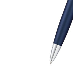 Cross Calais™ Matte Metallic Blue with Polished Chrome Appointments Ballpoint Pen