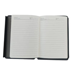 Premium A5 Textured Fabric Notebook with Magnetic Closure