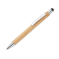 Bamboo Pens with Stylus & Blue Color Ink